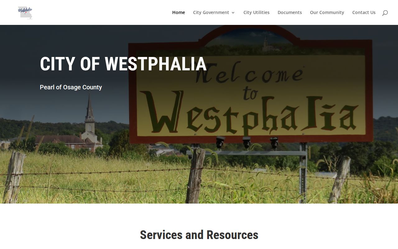 Westphalia limestone City Hall in the local criminal records landscape